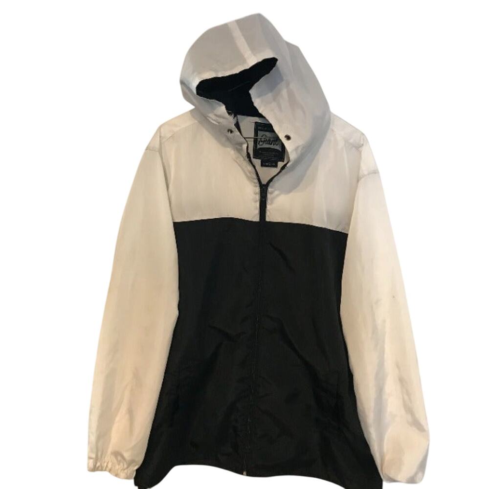 Beautiful Giant Hooded Windbreaker Mens L